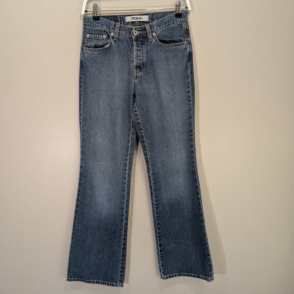 Mavi 136 Molly Lowrise Flare Button Fly 00s Y2K Classic Retro Style - Size 27/32 - Picture 1 of 8